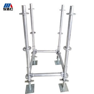 Multifuncional Tamanhos Padrão Ringlock Andaimes utilizados na Construção