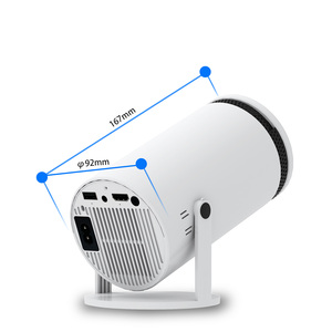 2025最新HY300 Pro安卓11智能投影仪1gb 8gb 720P 1080P液晶自动对焦内置发光二极管短投投影仪屏幕 - Product Image 5