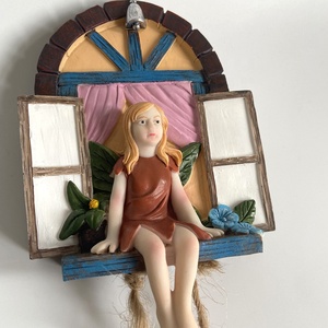 迷你仙女小雕像批发挂树仙女圣诞装饰品树仙女 - Product Image 2