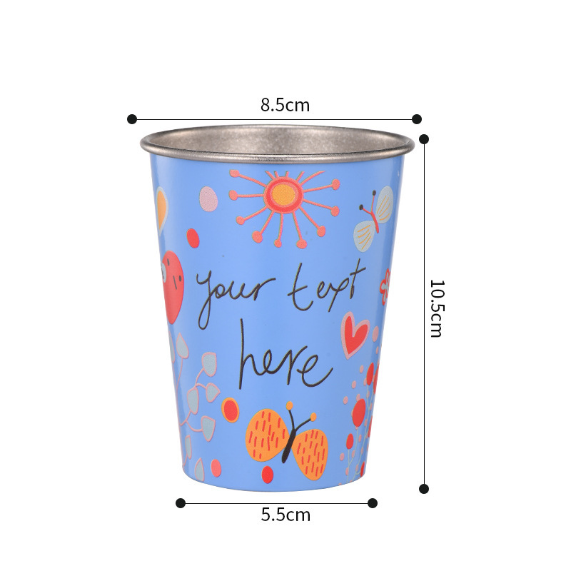 Cold-change color-changing mug #2 (pure titanium beer mug)