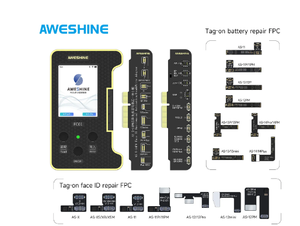 Awe shine FC01 Dot Matrix Batterie programmierer Für iPhone x bis 14 PM Nicht entfernbare Gesichts-ID Flex Batterie Flex Daten Lesen Schreib werkzeug