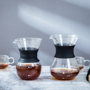 <strong>STAR</strong>-HOME Turkish <strong>Coffee</strong> Pot Pour Over <strong>Coffee</strong> Dripper Set Glass Pour Over Glass <strong>Coffee</strong> Maker Pot - Product Image 5