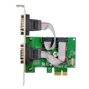 PCIe PCI-E a Serial RS232 DB9 9 PIN + Paralelo DB25 25 pin Puerto COM Tarjeta controladora Computadora PCI E a DB25 DB9 RS232 Soporte - Product Image 2
