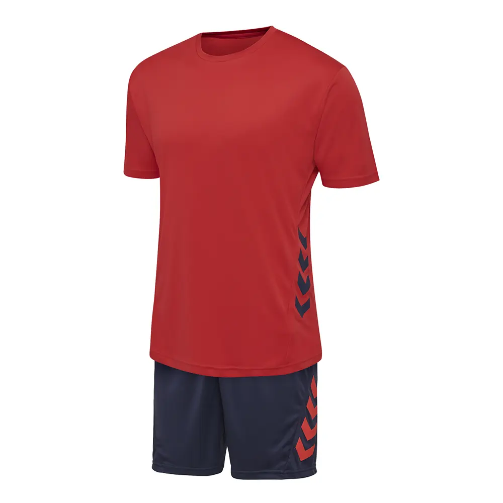 Camisa de futebol para equipe europeia, treinamento de secagem rápida e personalizado, conjunto completo de uniforme de futebol
