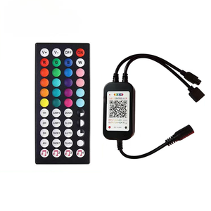 Диммер RGB контроллер для RGB светодиодные полосы с 4-контактным разъемом приложение пульт дистанционного управления RGB светодиодные полосы контроллер Bluetooth