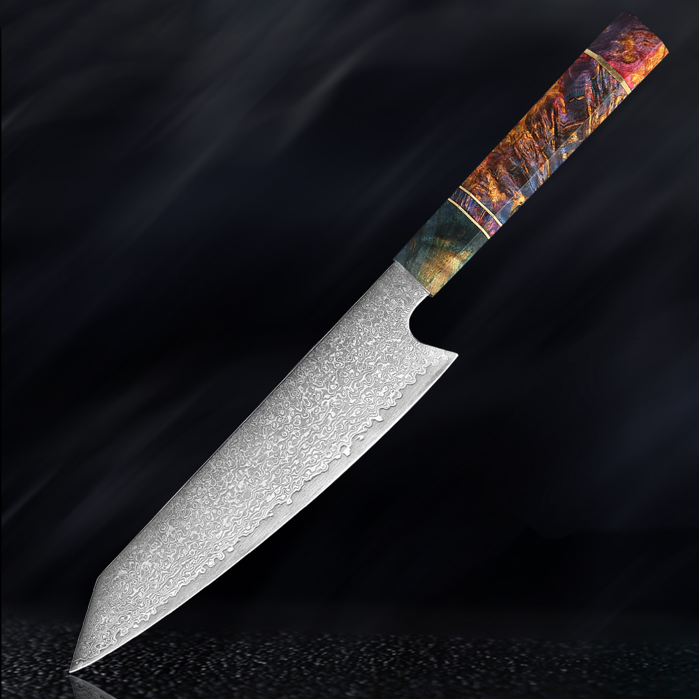 Kiritsuke en acier de Damas 8-A-R2