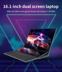 סיטונאי i7 ליבה מחשב נייד 9 מחשב נייד 16 גרם 1tb ssd 16 אינץ 'מסך כפול 16 אינץ' מחשב נייד מחשב נייד