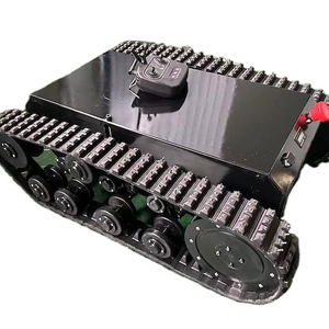 Гусеничный резиновый гусеничный грузовой вес 100KGS/800 кг робот Платформа резиновый гусеничный шасси ходовой части - Product Image 1