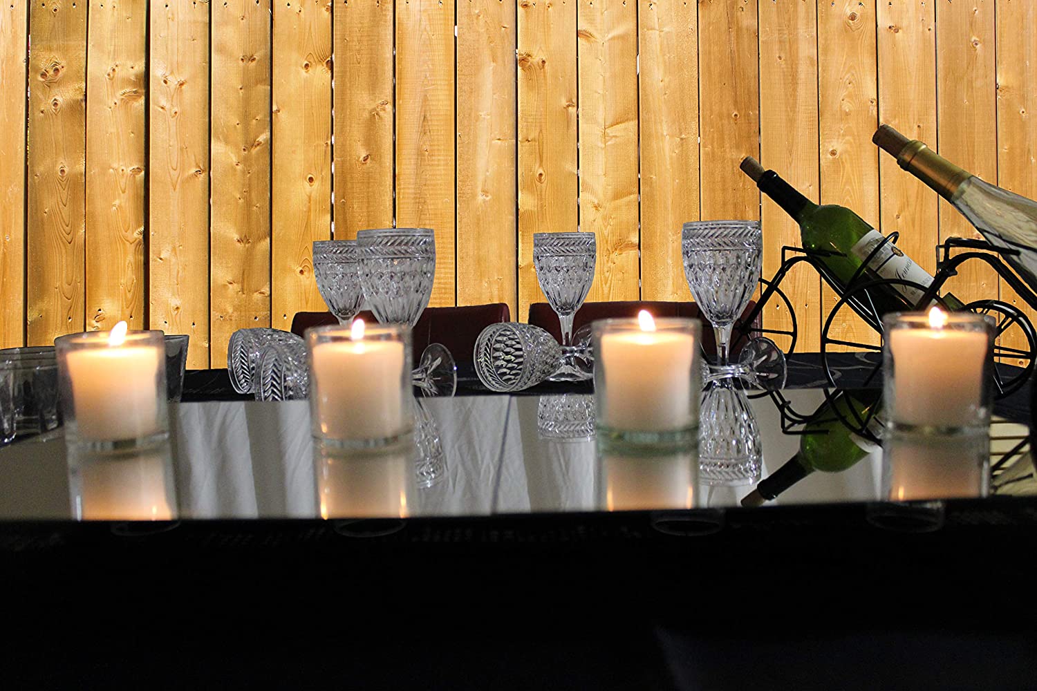 Candle in glass jar glass cup 10 hour votive candles