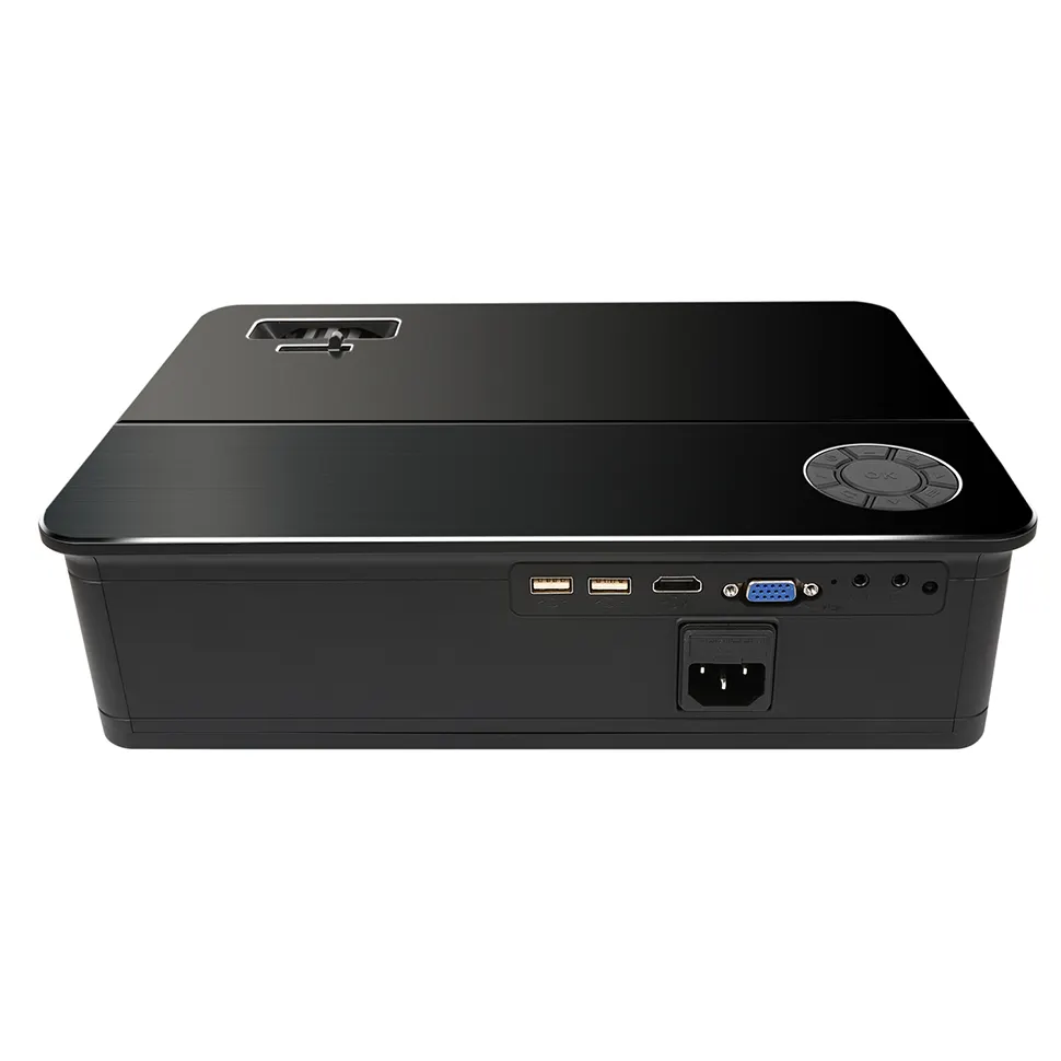 Projetor 4K atualizado Speaker alta qualidade com Laptop PS3 PS4 xbox 360 vídeo game projetor