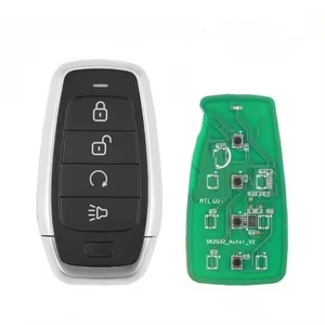 AUTEL IKEYAT004BL 4 pulsanti chiave intelligente universale indipendente con programmatore OBD2 Scanner KM100 IM508 IM608S II - Product Image 4