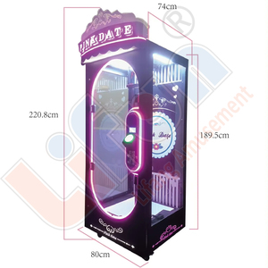 कारखाने थोक सिक्का संचालित आर्केड गुलाबी तारीख प्लग खिलौना पुरस्कार कट-उर-शॉपिंग मॉल के लिए पुरस्कार - Product Image 3