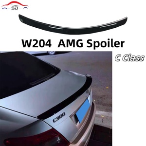 Glossy Black ABS Rear Bumper <strong>Trunk</strong> Spoiler for Mercedes-Benz <strong>C</strong>-Class W204 2007-2013 Bulk Discounts Offered - Product Image 3