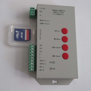 DC5V 24V DMX SK6812 WS2813 WS2815 SK9822 SPI DMX Led Controller 2048 pixel K-1000C LED con scheda SD - Product Image 4