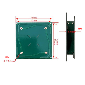 Lector RFID de mano de 75*75mm con antena helicoidal de cuatro brazos 4dBi RFID UHF incorporado para frecuencia de 860-960MHz - Product Image 5