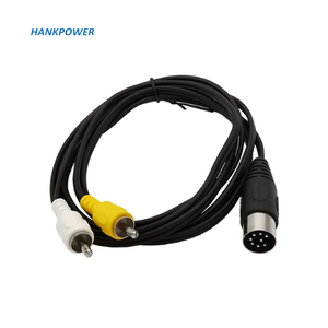OEM-Cable Din de 8 pines a 2 RCA, conector macho MIDI de 8 pines a macho RCA, Adaptador de Audio - Product Image 2