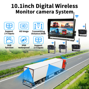 Auto-Rückfahr hilfe 10,1-Zoll-WKW-DVR-Videomonitor Nachtsicht-Rückfahr rekorder Wifi-AHD-Kamera für sicherere Hilfe - Product Image 4