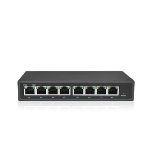 Nhà Máy Giá gxcom 24V VLAN QoS IGMP 16Gbps Công suất 8 cổng Gigabit quản lý Thụ động PoE mạng chuyển đổi với WEB quản lý - Product Image 1