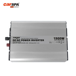 Off-Gird Power DC AC <strong>Inverter</strong> 1500W Inversor 110/220v Pure Sine Wave Power <strong>Inverter</strong> with USB Remote Control Function Optional - Product Image 2