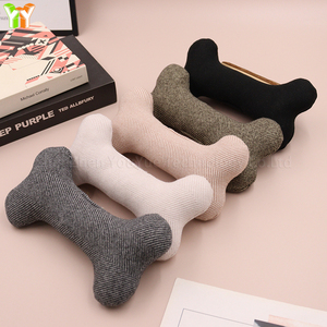 Dayanıklı kemik şeklinde köpek oyuncak çiğnemek ve Scratch Pet aksesuar diş temizleme ve oyun için interaktif ses köpek oyuncak köpek malzemeleri - Product Image 5