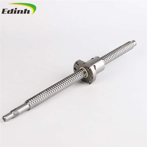 Yüksek hassasiyetli SFU vidalı Screw SFU1605 SFU1605 1610 Cnc makinesi 2010 C5 C7 vidalı 10mm Ballscrew SFUR SFK için - Product Image 2