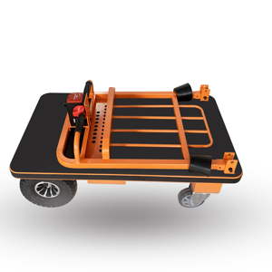 Truk tangan listrik dengan roda tebal untuk lokasi konstruksi dan transportasi gudang Battery Baterai - Product Image 1