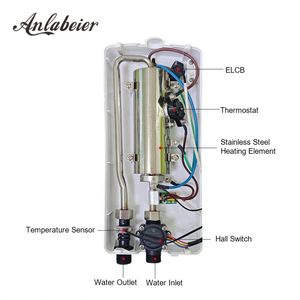 Dedicated Instant Water <strong>Heater</strong> 3.5-5KW Stainless Steel Heating Element Intelligent Touch Panel Dual Protection Safety System - Product Image 6
