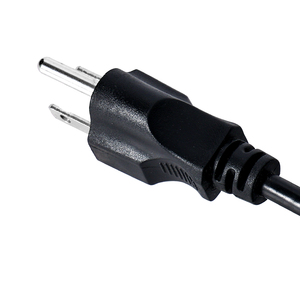 China Factory Supply <strong>18</strong> <strong>AWG</strong> 3 Prong US Plug Computer Ac Power <strong>Cord</strong> for Speaker PC Desktop Rice Cooker Printer Power Supply <strong>Cord</strong> - Product Image 3