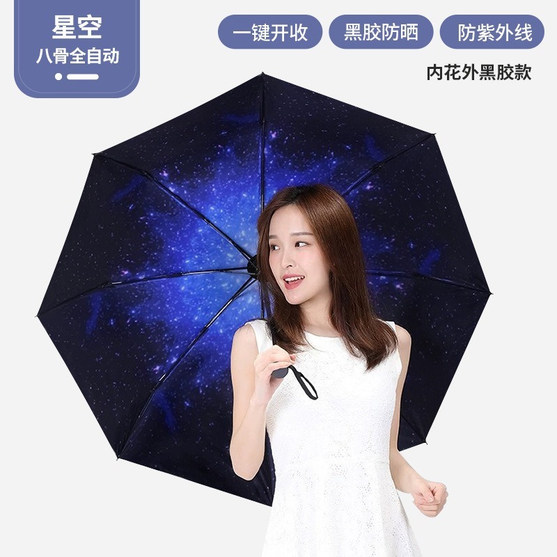 Starry sky-black