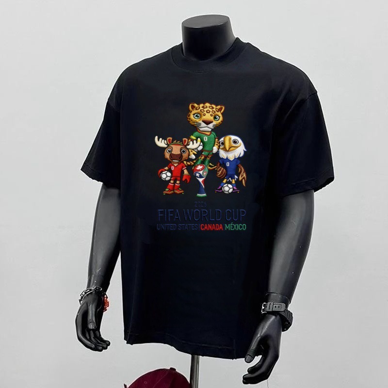 Cm01 mezza manica in cotone nero