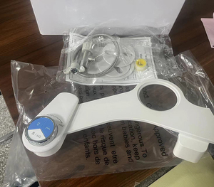 New <strong>Small</strong> Size Elegant Pressure Controls Button Self Clean Dual Nozzles Water Sprayer Non Electric Toilet <strong>Bidet</strong> Attachment - Product Image 6