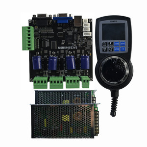 Nuevo anuncio 3/4/5/6 Axis CNC USB Mach3 Drive Tarjeta de control Motor paso a paso integrado Kit de controlador completamente CNC - Product Image 1