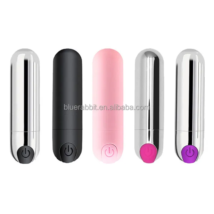 BlueRabbit Vibratoren Bullet Großhandel 10 Geschwindigkeiten Mini-USB wiederaufladbar rosa Kugel-Vibrator Sexspielzeug für Damen