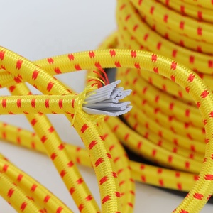 Fabrika özel 100% streç Dacron Polyester 1mm 2mm <span class=keywords><strong>3mm</strong></span> 4mm 5mm 6mm 8mm 10mm şok kablosu elastik kordon Bungee kablosu