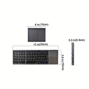 具有竞争力的价格多设备电脑无线键盘带鼠标垫 - Product Image 2
