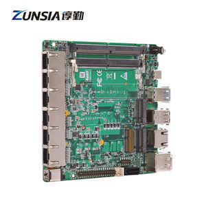 Zunsia Industrial Robot scheda madre Nano ITX 6 Lan 12th 13th Gen Intel Core I3 I5 I7 DDR5 Router Pfsense Firewall scheda madre - Product Image 5