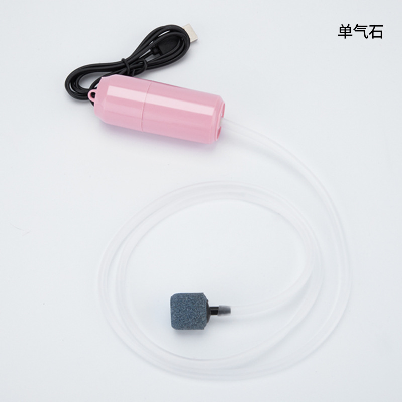 Pink single-aura stone (small aura)