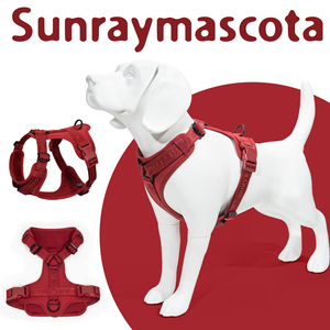 Sunraymascota Harnais pour chien Arnes Para Perros Fournisseur Harnais tactique de luxe personnalisé pour chien Harnais pour chien sans traction - Product Image 3