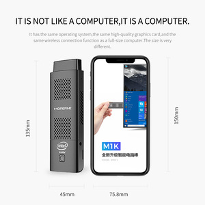 Venta M1K Stick Mini computadora de escritorio Celeron J4125 Procesador 4-Core 4MB Cache 8GB LPDDR4 Unidad de estado sólido 128GB - Product Image 6