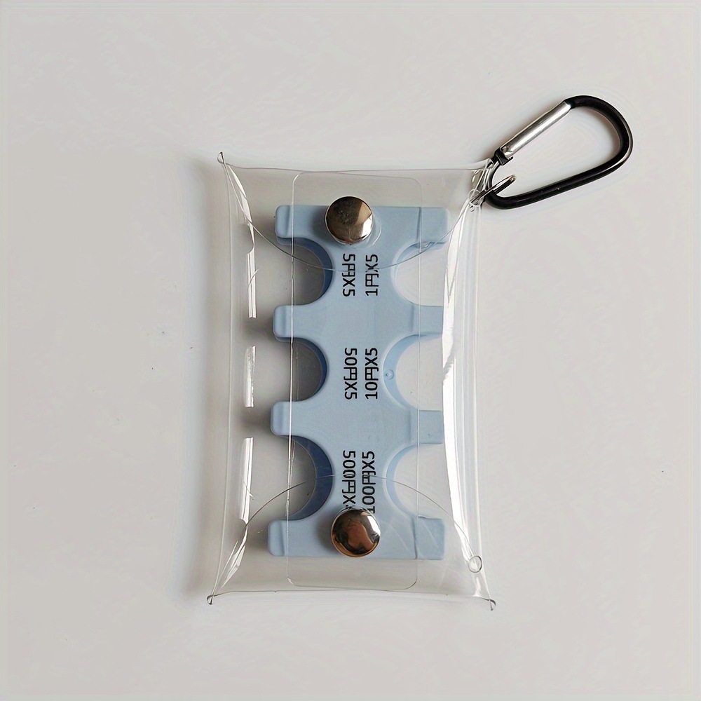 blue coin clip