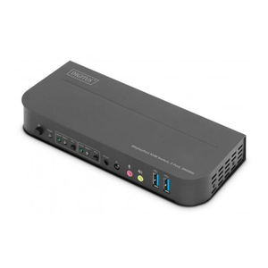 数字KVM-开关键盘和鼠标双屏显示开关2端口KVM切换器4K 60Hz - Product Image 1