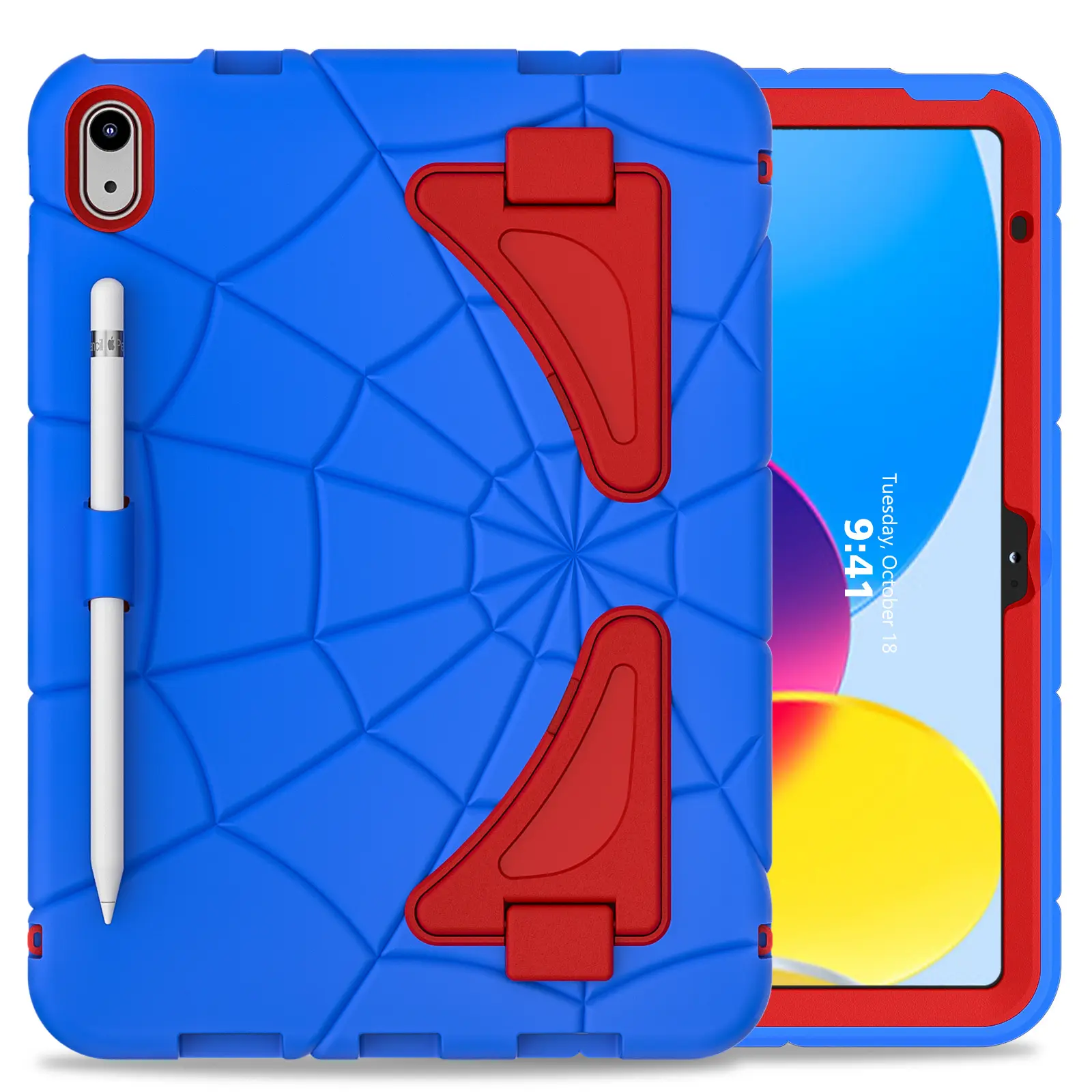 2022 10.9 Inci Kustom Baru Penutup Belakang Pc Keras Silikon Spider-Man untuk Casing Ipad Casing Generasi Ke-10