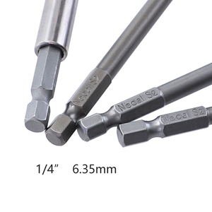 12 adet hassas 1/4 "Hex Shank manyetik elektrikli tornavida Bit Set güvenlik el aracı S2 çelik Torx yıldız Hex Spline vida kafası - Product Image 3