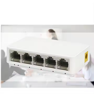 OEM/ODM 5-Port-Ethernet-Switch 10/100M-Netzwerk-Switch von Jue Hong Factory mit SNMP-Funktion Kunststoffs chale für Heim netzwerk FTTH - Product Image 4