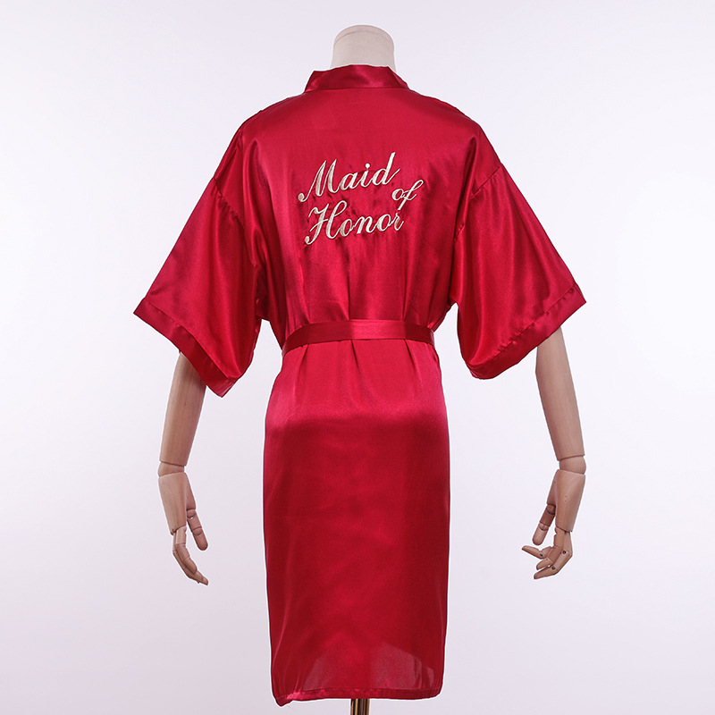 SD084-Honor of Maid-Wine Red