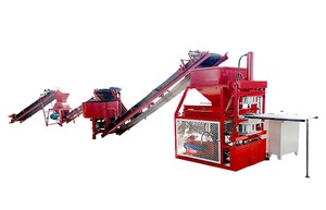 Automatizzato mesin bata batu hby2-10 ecologico blocco di terra Masin automatico Eco Interlock mattoni macchina linea di produzione - Product Image 2