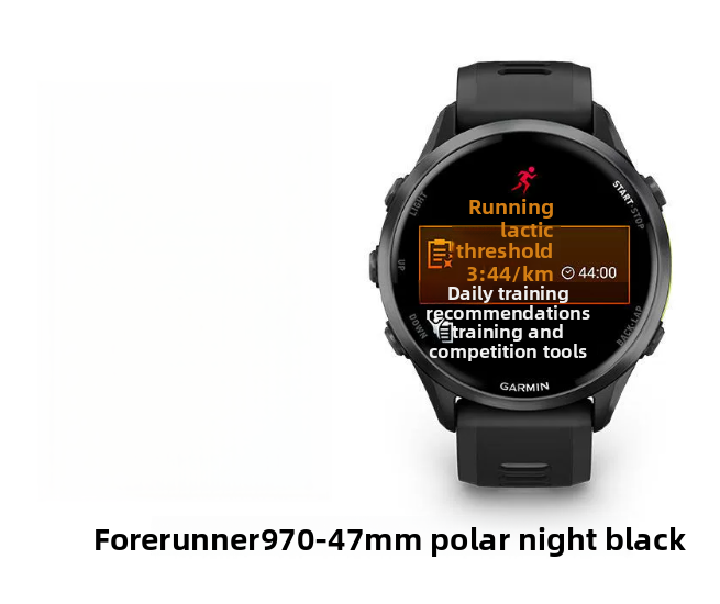 Forerunner 970 - Midnight Black