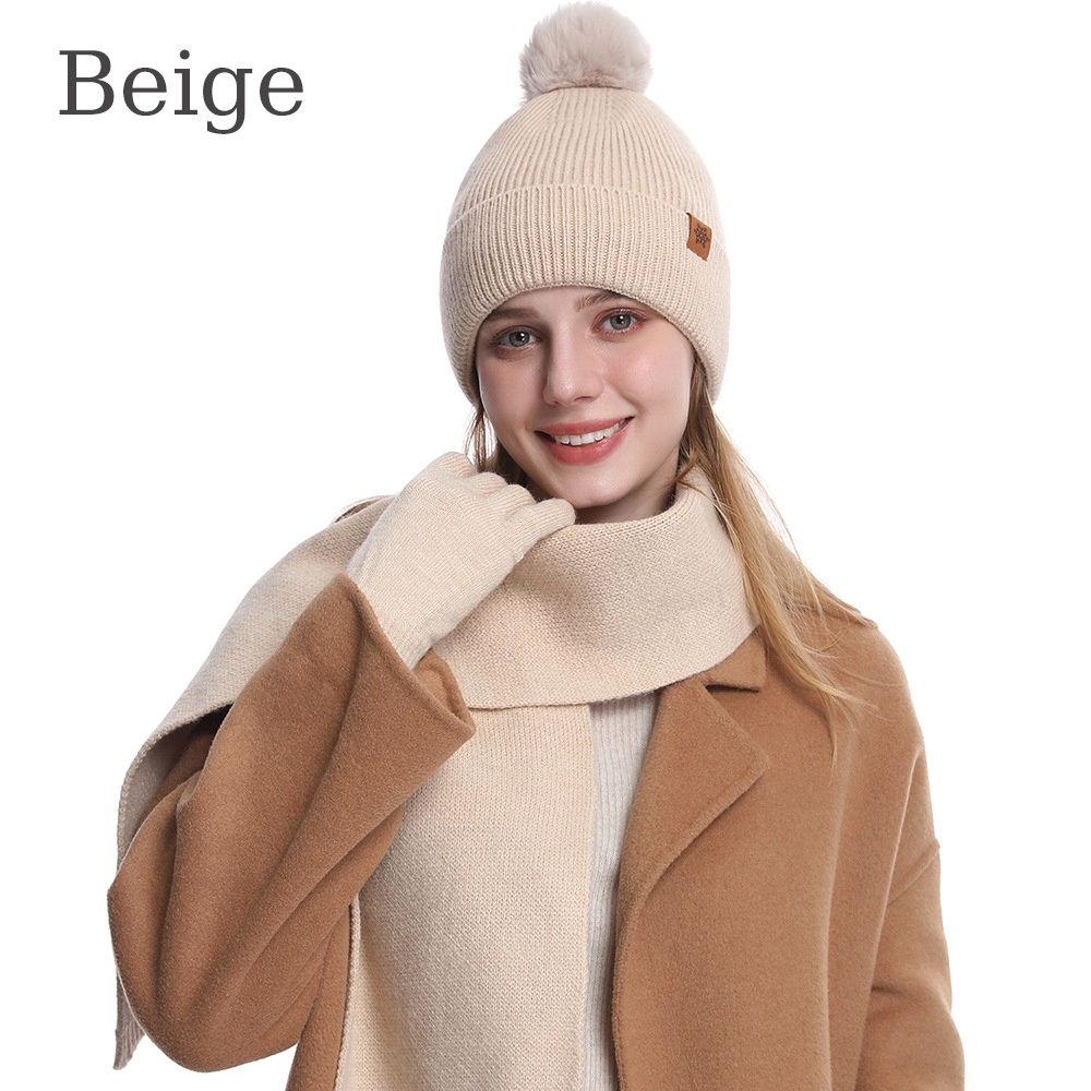 Beige Three piece suit