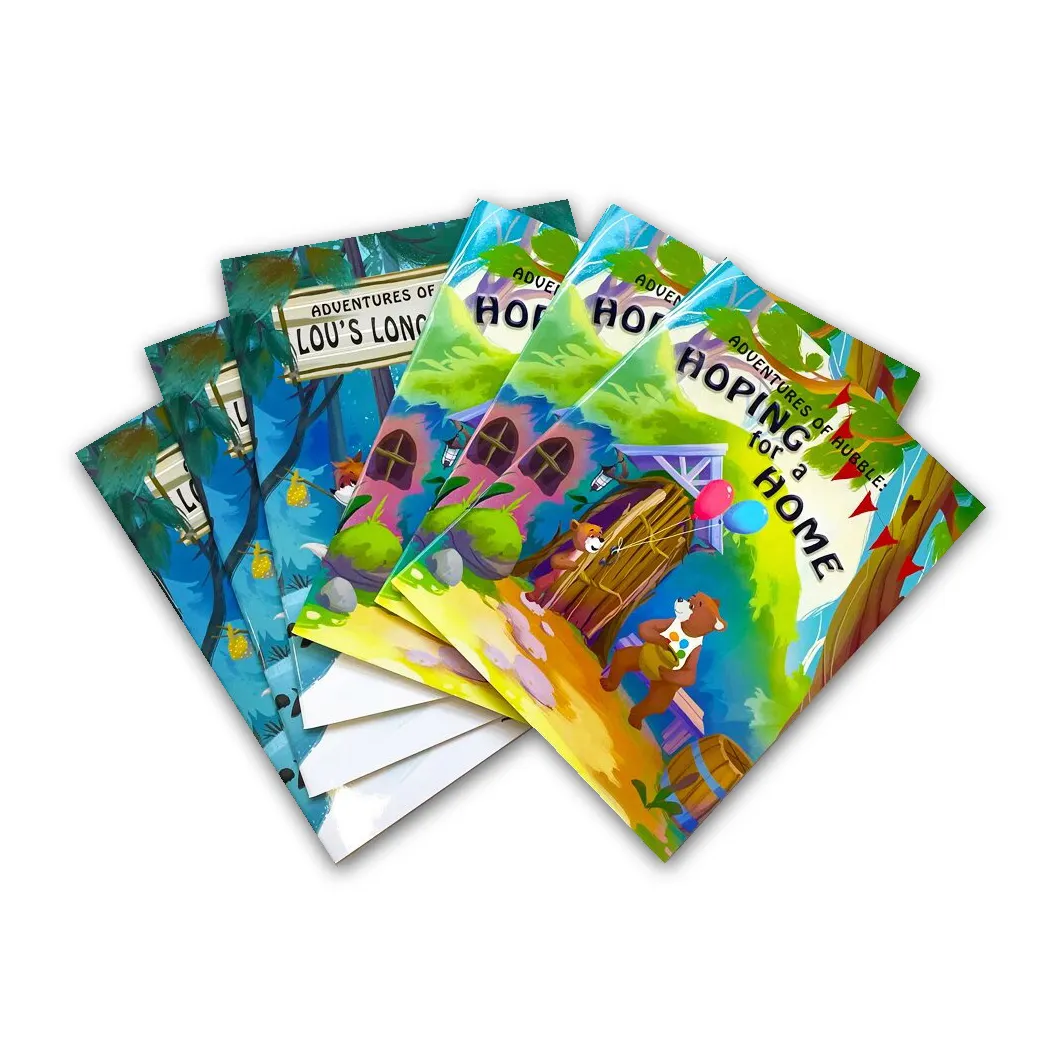 Fornecedor 100Moq Personalizado Softcover Buchdruck Erstellen Paperback Crianças Impressão Do Livro