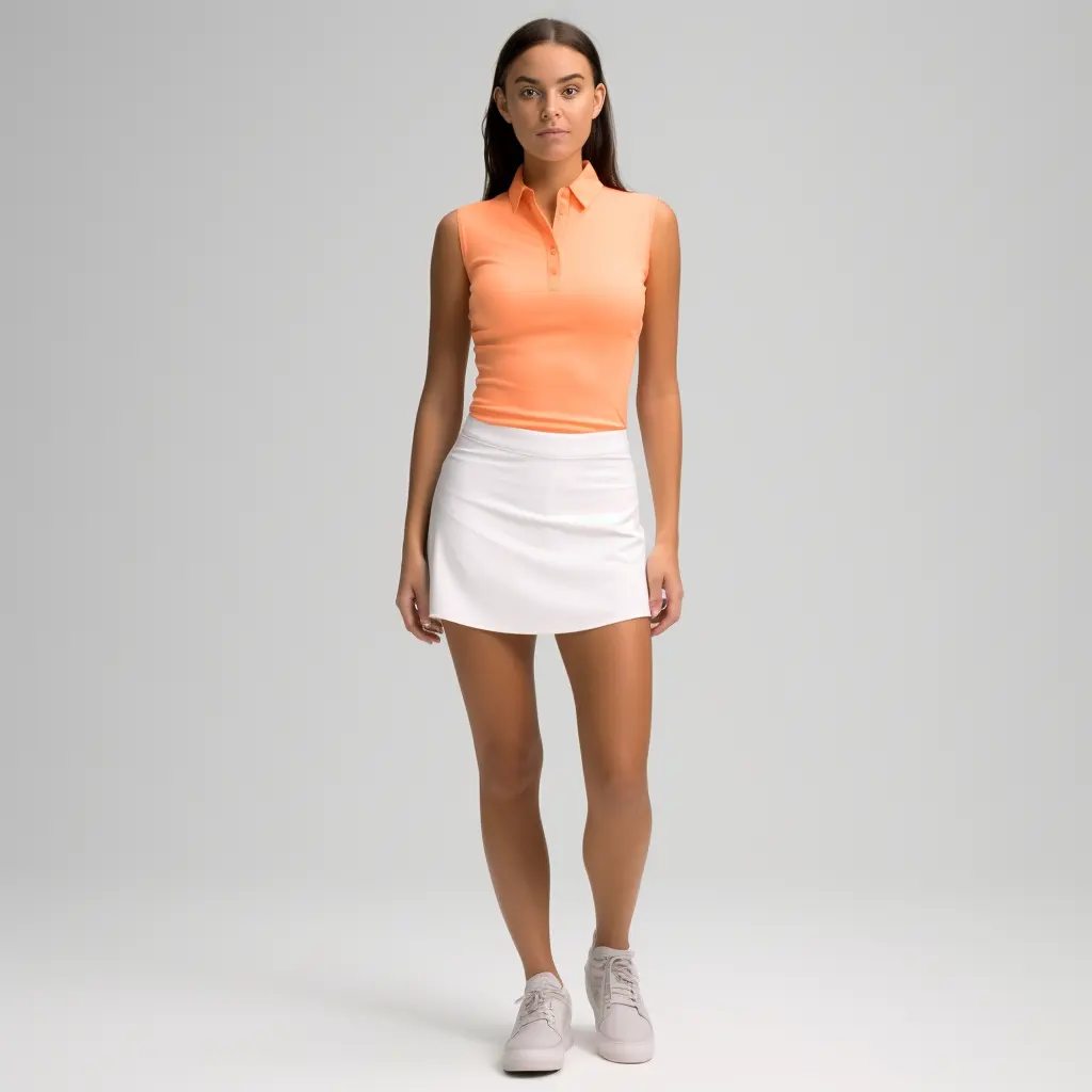 OEM ODM Mujeres Correr Entrenamiento Deportes Tenis Vestido de golf Faldas con bolsillos incorporados Cintura alta Plisada Ropa de golf Faldas de tenis